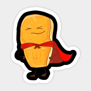 Chicken Nugget Cute Super Halloween Food Puns Sticker